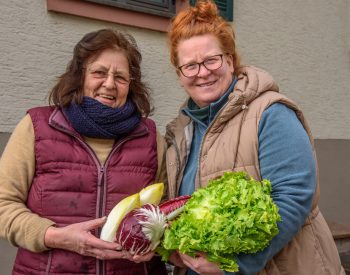 Helga Klinger und Silvia Schug